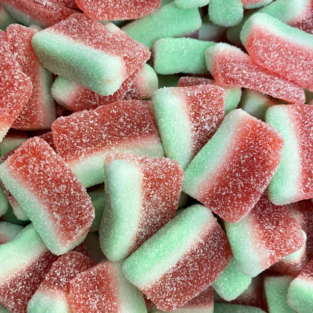 Jelly Filled Watermelon Slices